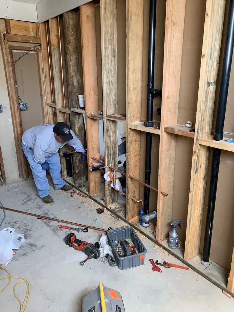 Commercial rough-in plumbing for Water Heater Replacement in Elmhurst